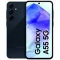 Samsung Galaxy A55 5G 256GB Awesome Navy Smartphone - Brillantes 6,6 Zoll Super AMOLED Display, 50MP Triple-Kamera, 5G & erweiterbarer Speicher!