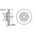 ATE Bremsensatz-Vorderachse Bremsensatz, Scheibenbremse vorne rechts links belüftet 278mm für MAZDA FORD VOLVO 30742030 AV61-2K021-BB 1695810 IJF1415F