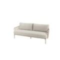 4Seasons Como 3-Sitzer Sofa Aluminium Harvest inkl. 3 Kissen