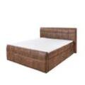 ED Lifestyle Aspen B2 Boxspringbett Holzwerkstoff/7 Zonen-Tonnentaschenfederkern 180x200cm