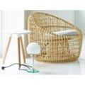 Cane-line Nest Round Sessel Rattan Natural