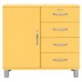 Tenzo Malibu Schrank Metall/Holzwerkstoff 98x41x92 cm