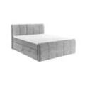 ED Lifestyle Bali 6 Boxspringbett Holzwerkstoff/7 Zonen-Tonnentaschenfederkern H2 180x200cm