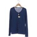 Peter Hahn Damen Strickjacke, blau, Gr. 42