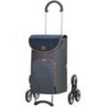 Einkaufstrolley ANDERSEN "Scala Sh. Famke", blau, Stahl, Einkaufskörbe, (Treppensteiger), Tragkraft 40 kg