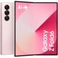 SAMSUNG Smartphone "Galaxy Z Fold 6", AI-Funktionen, Mobiltelefone, rosa, 256 GB