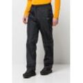 Regenhose JACK WOLFSKIN "RAINY DAY PANTS" Gr. L, Normalgrößen, schwarz, Herren, Hauptmaterial: 100% Polyamide, Hosen