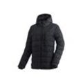 Funktionsjacke MAIER SPORTS "Lomnica W", Damen, Gr. 42, schwarz, 100% Polyamid, Langarm, Jacken, Damen Outdoorjacke, Primaloft-Jacke mit RV-Taschen und Kapuze