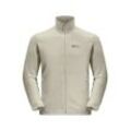 Fleecejacke JACK WOLFSKIN "TAUNUS FZ M" Gr. L (52), beige (seal) Herren Jacken