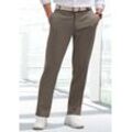 Stretch-Hose JOHN DEVIN "regular-fit" Gr. 32, Länge 30, grau (taupe), Herren, Obermaterial: 67% Viskose, 29% Polyamid, 4% Elasthan, unifarben, Hosen, bequeme Hose aus elastischer Qualität