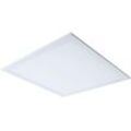 NÄVE LED Panel "Nico", weiß, B:45,00cm H:6,00cm L:45,00cm, Lampen, Deckenleuchte dimmbar, CCT, Nachtlichtfunktion, Lichtfarbe wechselbar