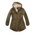 Parka BRANDIT "Brandit Damen Ladies Marsh Lake Parka" Gr. XS, grün (olive), Damen, 80% Polyester, 20% Baumwolle, unifarben, Jacken