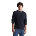 Rundhalspullover MARC O'POLO DENIM Gr. XXL, blau (true navy) Herren Pullover