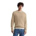 Rundhalspullover MARC O'POLO DENIM Gr. XL, weiß (pure cashmere) Herren Pullover