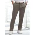 Stretch-Hose JOHN DEVIN "regular-fit" Gr. 32, Länge 32, grau (taupe), Herren, Obermaterial: 67% Viskose, 29% Polyamid, 4% Elasthan, unifarben, Hosen, bequeme Hose aus elastischer Qualität