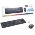 Simpletek Tastatur QWERTY Englisch Wireless M&K INGLESE UK Kit Mouse and Keyboard