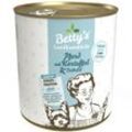 Betty's Landhausküche Pferd & Kartoffel & Distelöl 6 x 800g für Hund