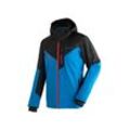 Skijacke MAIER SPORTS "Pajares", Herren, Gr. 48, blau (königsblau), 100% Polyester, Rundhals, Jacken, Herren Winterjacke, wind- und wasserdicht, 4 RV-Taschen, Regular Fit