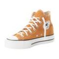 Sneaker CONVERSE "CHUCK TAYLOR ALL STAR LIFT PLATFORM" Gr. 36, braun (gingersnap, weiß, schwarz) Schuhe