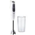 Braun 4193-MQ3100WH SMOOTHIE+ HB BRAUN INT S12 Stabmixer 750 W Weiß, Grau, Edelstahl