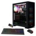 GAMEMAX Gaming-PC "Onyx II 7287", DDR5-RAM, Windows 11, Computer, schwarz, Microsoft Windows 11 Home (64 Bit), 32 GB RAM 2000 GB SSD