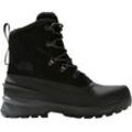 Winterstiefel THE NORTH FACE "M CHILKAT V LACE WP", Damen, Gr. 43, schwarz, Leder, Textil, sportlich, Schuhe, Snowboots, Winterboots, Winterschuhe, wasserdicht