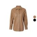 esmara® Damen Overshirt in Lederoptik