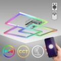 B.k.licht - WiFi Deckenlampe led rgb dimmbar cct Smart Home Leuchte Fernbedienung App 48W