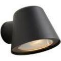 Dingo-led - Wandleuchte Innen/Außen - led Dim. - GU10 - 1x5W 3000K - IP44 - Anthrazit - Lucide