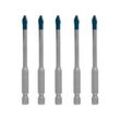 Professional HEX-9 HardCer Bohrer-Set 5tlg 5mm expert (2608900598) - Bosch