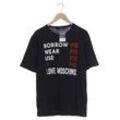 Love Moschino Damen T-Shirt, schwarz, Gr. 42