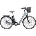 E-Bike ZÜNDAPP "Z517" Gr. 48, grau (basaltgrau), E-Bikes, 48cm, 28 Zoll (71,12cm), E Bike Damenfahrrad 28 Zoll 155 - 190 cm mit 7 Gang Nabenschaltung