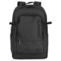 Freizeitrucksack TRAVELITE "BASICS Rucksack Plane" Gr. B/H/T: 33 cm x 48 cm x 20 cm, schwarz Rucksäcke Schulrucksack Arbeitsrucksack Reiserucksack mit 15,6 Zoll Laptopfach