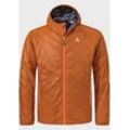 Winterjacke SCHÖFFEL "Hiking Ins Jacket Style Cascata MNS", Herren, Gr. 46, gelb (5845, gelb), Oberstoff : 100% Nylon Futter : 100% Polyester Wattierung : 100% Polyester, sportlich, regular fit, hoch geschlossener Ausschnitt, Langarm, Jacken