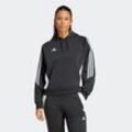 Kapuzensweatshirt ADIDAS PERFORMANCE "TIRO24 SWHOODW" Gr. XXL, schwarz-weiß (schwarz, weiß) Damen Sweatshirts