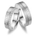 Verlobungsring MARRYA "Edelstahl Ringe Trauringe Eheringe Partnerringe" Gr. 48, silber (damen ring, silber), Fingerringe, Damen, 48, Edelstahl