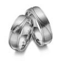 Verlobungsring MARRYA "Titan Ringe Trauringe Eheringe Partnerringe" Gr. 48, silber (damen ring, silber), Fingerringe, Damen, 48, Titan