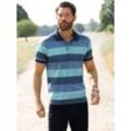 Poloshirt CATAMARAN "Kurzarm-Shirt" Gr. 56/58, blau (blau, türkis, gestreift) Herren Shirts