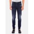 Slim-fit-Jeans CIPO & BAXX "Jeans" Gr. 34, Länge 32, blau Herren Jeans im Slim-Fit Schnitt, CD540