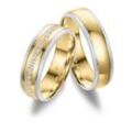 Verlobungsring MARRYA "Edelstahl Ringe Trauringe Eheringe Partnerringe" Gr. 48, silber (damen ring, silber, gold), Fingerringe, Damen, 48, Edelstahl