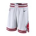 Chicago Bulls Association Edition Nike NBA Swingman Shorts für Herren - Weiß