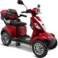 Elektromobil ROLEKTRO "Rolektro E-Quad 15 V.3 Lithium", rot (rot, schwarz), ElektromobileB:70cm H:102cm L:150cm, B:70cm H:102cm L:150cm