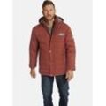 Winterjacke JAN VANDERSTORM "Jacke JUHAPEKKA" Gr. 54, rot (dunkelrot), Herren, Obermaterial: 100% Polyester PES., Jacken