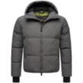 Steppjacke STONE HARBOUR "Tayroos XX" Gr. L (52), grau (anthrazit) Herren Jacken Gesteppte Winterjacke mit Kapuze