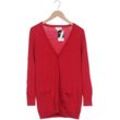 Heine Damen Strickjacke, rot, Gr. 38