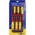 Knipex - vde Schraubendreher-Set 6teilig Kreuzschlitz Pozidriv, Kreuzschlitz Phillips