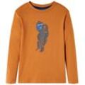 Kinder-Langarmshirt Dunkelocker 92