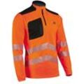 Funktionsshirt / Warnschutz Funktionsshirt X-treme Skin langarm Orange/Schwarz Gr. m - Orange/Schwarz - PSS