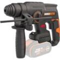 Akku-Bohrhammer WORX "NITRO WX381.9", bunt (schwarz, orange), B:21mm H:8,1mm L:28,2mm, Bohrmaschinen, Brushless-Motor, variable Drehzahlsteuerung, ohne Akku & Ladegerät