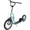 Kinderroller Scooter Tretroller Cityroller Kinder Roller Kickboard mit Luftreifen16/12 Zoll Blau 135